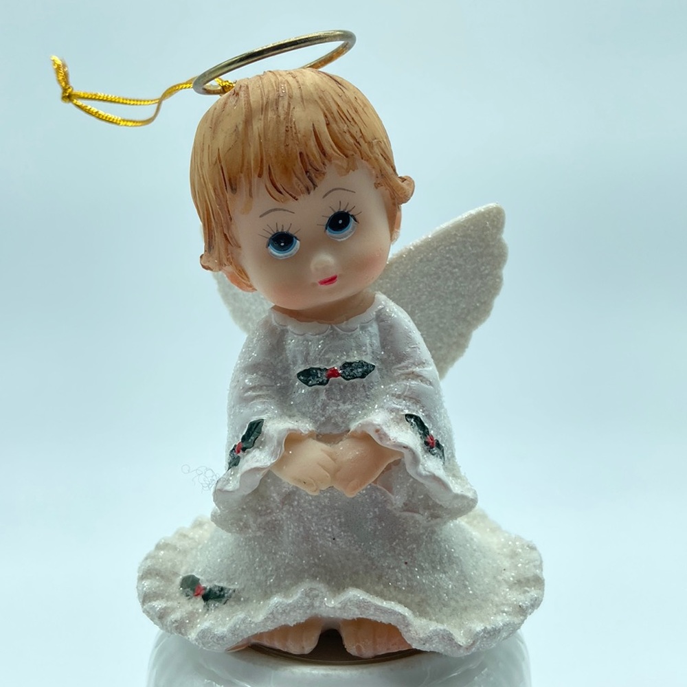 Christmas Holiday Angel Ornament - Holly Babes Collection